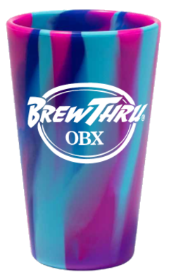SiliPint® 16oz Cool Berry Pint Glass image 0