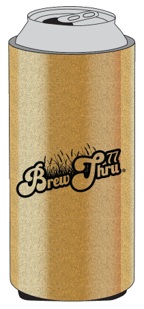 Metallic Slim Can Koozie image 1