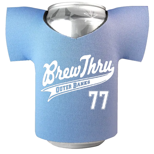 Jersey Koozie - Carolina Blue image