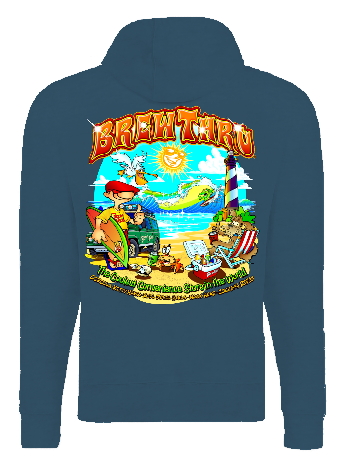 2026 Annual Indigo Blue Hoodie image 1
