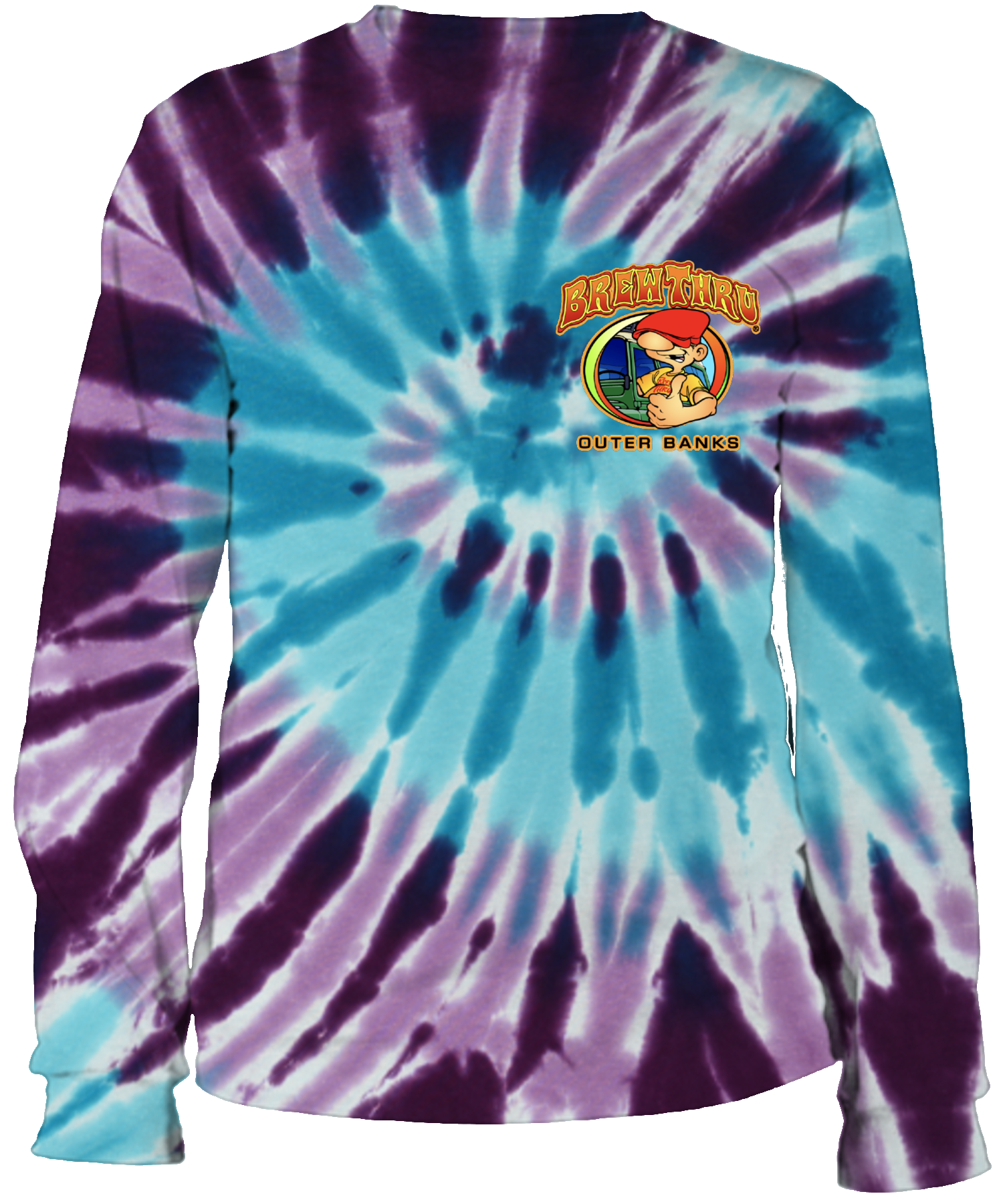 2026 Annual Barbados Tie Dye Long Sleeve image 1