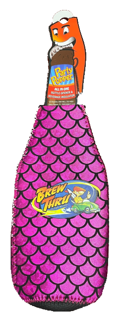 Party Popper Bottle Koozie - Mermaid image